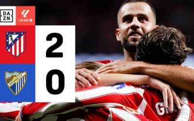 Atlético Madrid 2-0 Málaga CF